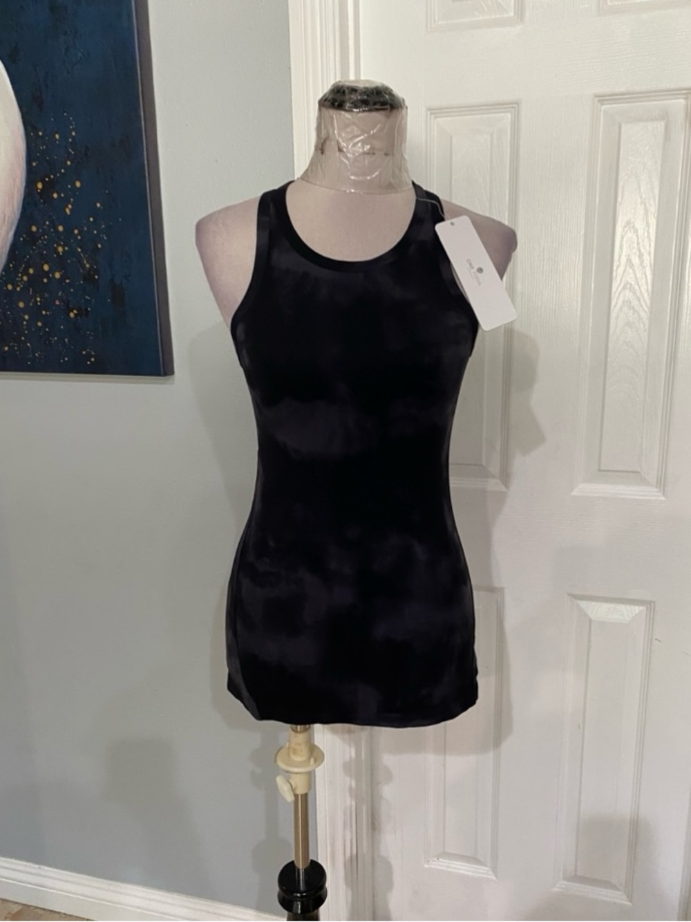 New Women XXS CRZ YOGA Butterluxe High Neck Racerback Workout Tank Top